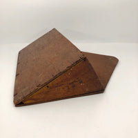 Primitive Wooden Letter Holder or Wall Pocket