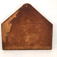 Primitive Wooden Letter Holder or Wall Pocket