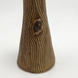 Ceramic Vase With Trompe l'Oeil Bark Pattern