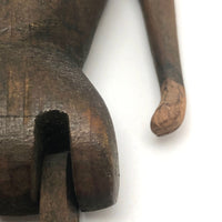 Wonderful Old Carved, Articulated Wooden Dancing Doll