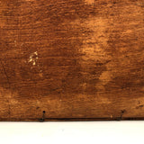 Primitive Wooden Letter Holder or Wall Pocket