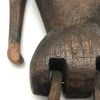 Wonderful Old Carved, Articulated Wooden Dancing Doll