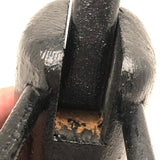 Wonderful Old Black Painted Folk Art Horse with Moveable Head