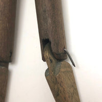 Wonderful Old Carved, Articulated Wooden Dancing Doll
