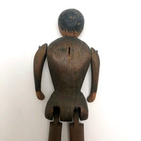 Wonderful Old Carved, Articulated Wooden Dancing Doll