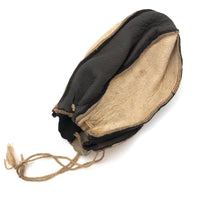 Nice Old Leather Marbles Bag
