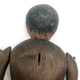 Wonderful Old Carved, Articulated Wooden Dancing Doll