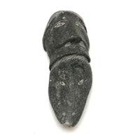 Inuit Stone Transformation Carving with Three Faces