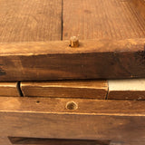 Wonderful, Huge Handmade Wooden Blocks Set in Custom Made Crate