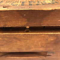 Wonderful, Huge Handmade Wooden Blocks Set in Custom Made Crate
