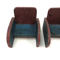 Fabulous Late 40s-early 50s Handmade Miniature Modernist Chairs
