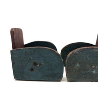Fabulous Late 40s-early 50s Handmade Miniature Modernist Chairs