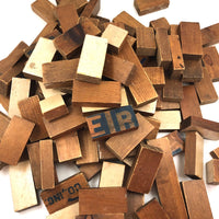 Wonderful, Huge Handmade Wooden Blocks Set in Custom Made Crate