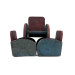 Fabulous Late 40s-early 50s Handmade Miniature Modernist Chairs