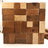 Wonderful, Huge Handmade Wooden Blocks Set in Custom Made Crate