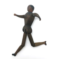 Wonderful Old Carved, Articulated Wooden Dancing Doll