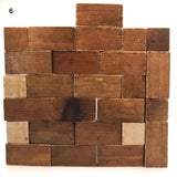 Wonderful, Huge Handmade Wooden Blocks Set in Custom Made Crate