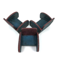 Fabulous Late 40s-early 50s Handmade Miniature Modernist Chairs
