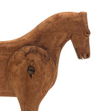 Sweet Old Carved, Jointed Folk Art Horse