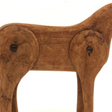 Sweet Old Carved, Jointed Folk Art Horse