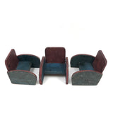 Fabulous Late 40s-early 50s Handmade Miniature Modernist Chairs