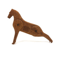 Sweet Old Carved, Jointed Folk Art Horse