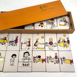 Acrilu Set of Sequential Teaching Puzzles in Great Orange Slide Top Box