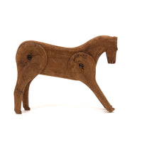 Sweet Old Carved, Jointed Folk Art Horse
