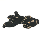 Super Folky Wooden Cutout Black Dog