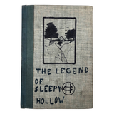 The Legend of Sleepy Hollow with Handmade Cover, Binding, and Original Illustrations
