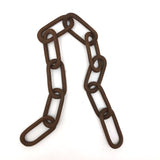 18 Inch Carved Walnut Whimsy Chain