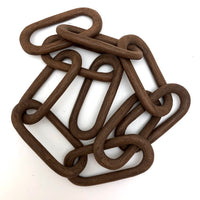 18 Inch Carved Walnut Whimsy Chain