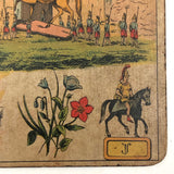 Pair of c. 1890 Grand Jeu de Mlle Le Normand Tarot Cards - Sold Individually