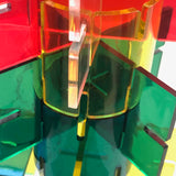 Complete Galt Playplax 1983 Design Toy Set - Squares and Rings