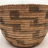 Antique Papago / Pima Basket with Zig Zag Design and Gorgeous Patina