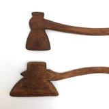 Pair of Small Carved Axes
