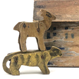 Fabulous Very Old Noah's Ark with Six Wonderful Creatures