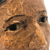 Robert Lohman Ceramic Sculpture Bust of Native American Woman