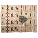 Handmade Russian Prison Playing Cards, Complete 32 Card Deck
