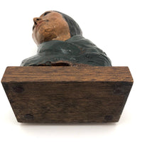 Robert Lohman Ceramic Sculpture Bust of Native American Woman
