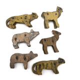 Fabulous Very Old Noah's Ark with Six Wonderful Creatures