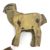 Fabulous Very Old Noah's Ark with Six Wonderful Creatures