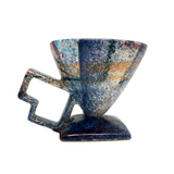 Fun 1980s Memphis Style Studio Pottery Mug