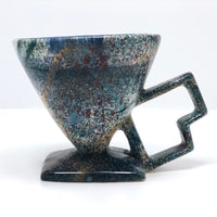 Fun 1980s Memphis Style Studio Pottery Mug