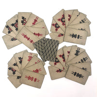 Handmade Russian Prison Playing Cards, Complete 32 Card Deck