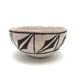 Lovely Old Native American Pueblo Small Pottery Bowl, Presumed Acoma