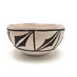 Lovely Old Native American Pueblo Small Pottery Bowl, Presumed Acoma