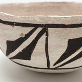 Lovely Old Native American Pueblo Small Pottery Bowl, Presumed Acoma