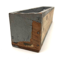 Fabulous Old Handmade "Club Checkers" Box, with Checkers