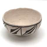 Lovely Old Native American Pueblo Small Pottery Bowl, Presumed Acoma